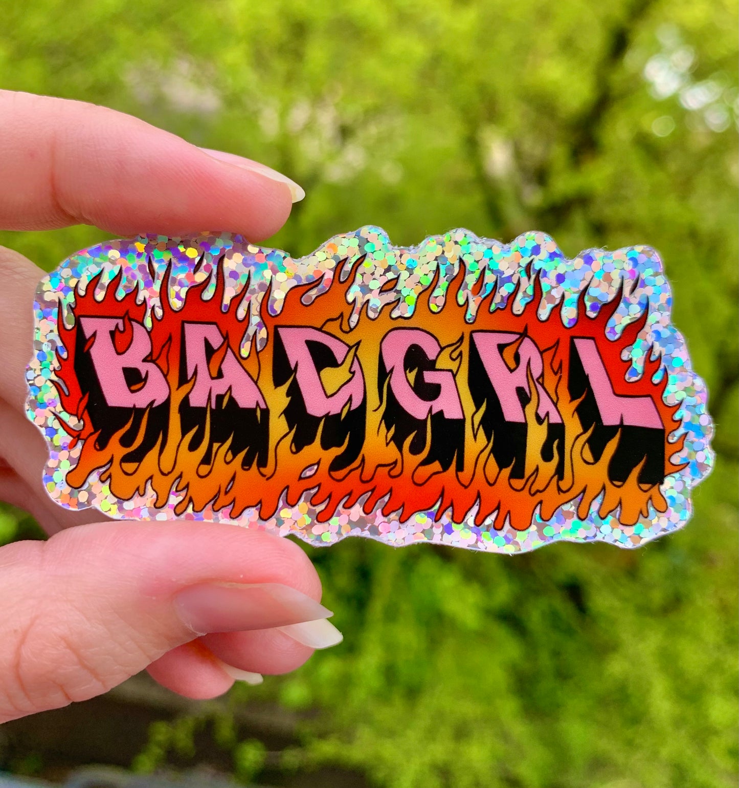 BAD GRL Sticker