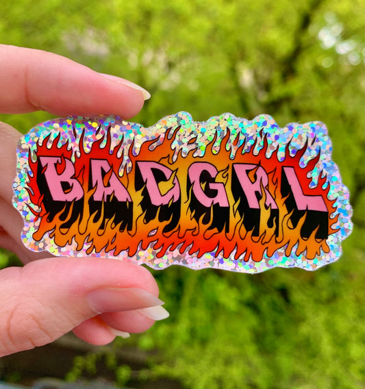 BAD GRL Sticker