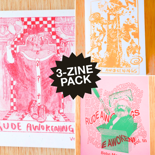 RUDE AWOKENINGS ZINE PACK
